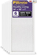 Filtrete 14x36x1 AC Furnace Air Filter, MERV 12, MPR 1500, CERTIFIED asthma & by Filtrete