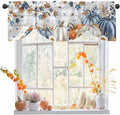 Thanksgiving Pumpkin Tie Up Valance Curtains by Unknown