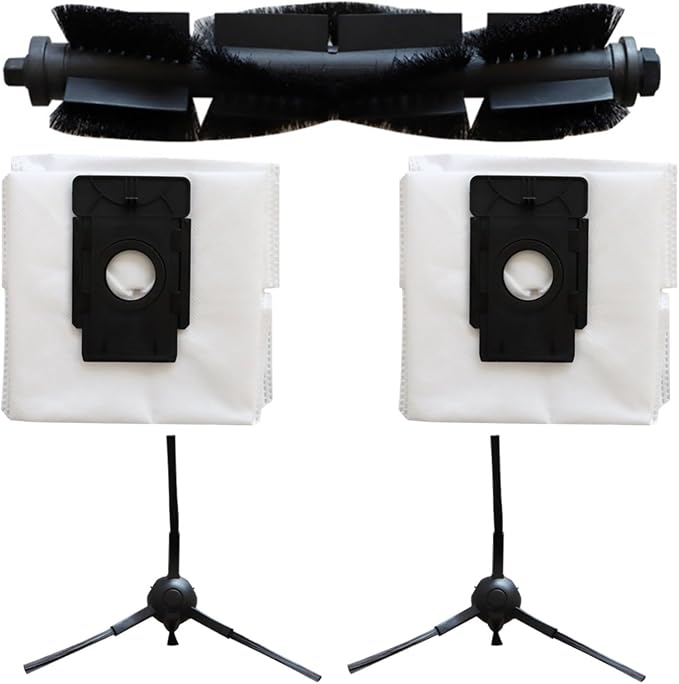 Replacement Main Brush Side Brushes Dust Bags Set, by Unknown