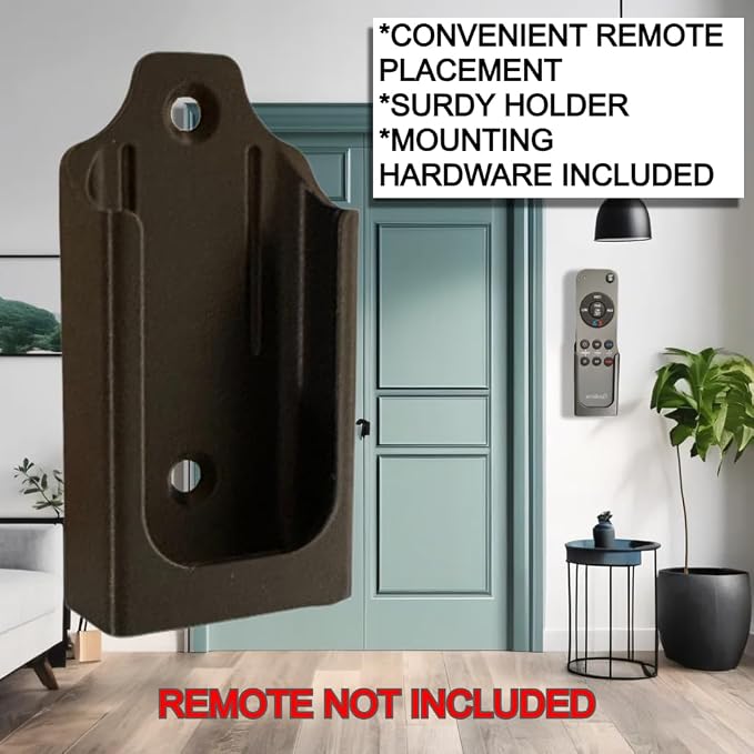 Wall Mount Holder for Remote Control REM-ARTC-1, REM-ARTC-2 Artika Ceiling Fans - Image 3