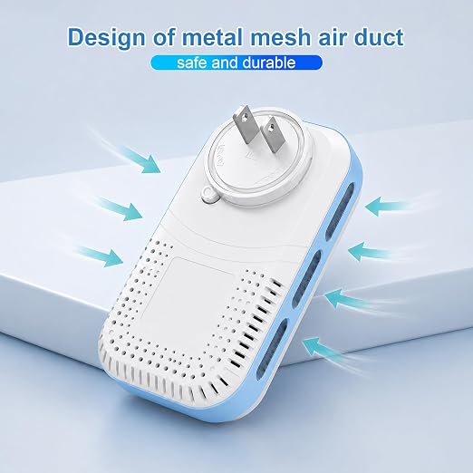 2 Pack Air Quality Detectors Plug in Wall Design, Upgraded 5 in 1 HD Screen - Image 3