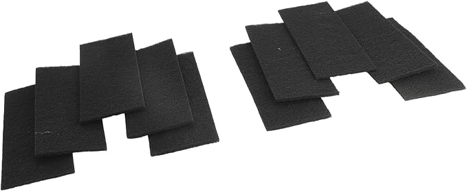 10Pcs Ceiling Fan Blade Filters Self Adhesive Rectangular Coconut Carbon - Image 8