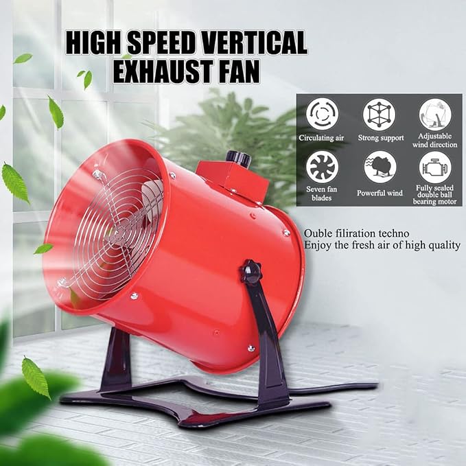 Mini Campana Extractora De Escritorio, Ventilador Con Tubo De Escape, Campana - Image 3