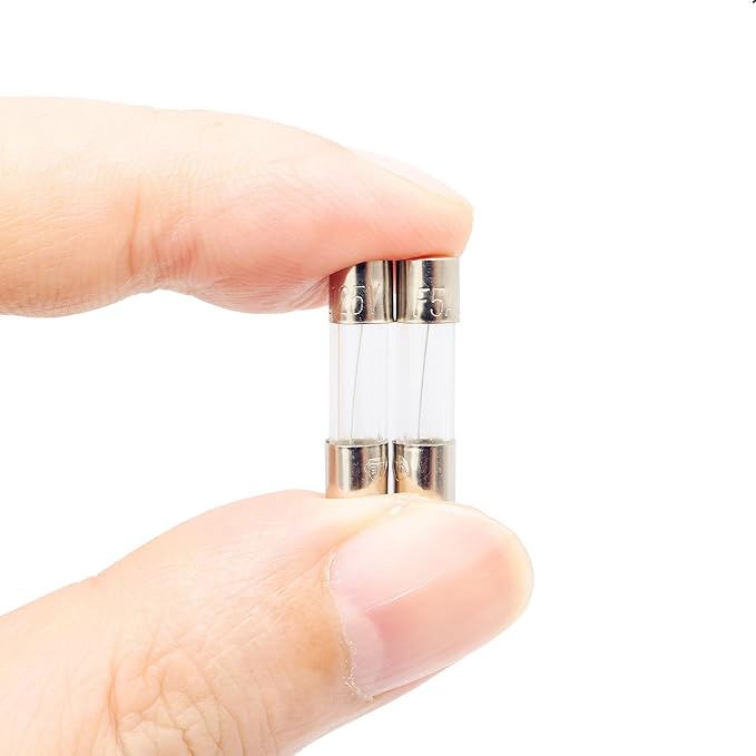 SIXQJZML 10 Pack F5AL Fast-Blow Fuse 5A Max 5 amp 125V Glass Fuses 0.2 x 0.78 - Image 5