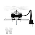 S99080199 Bathroom Exhaust Fan Motor 80 CFM 4.0 Sones Replacement Pure Copper by Unknown