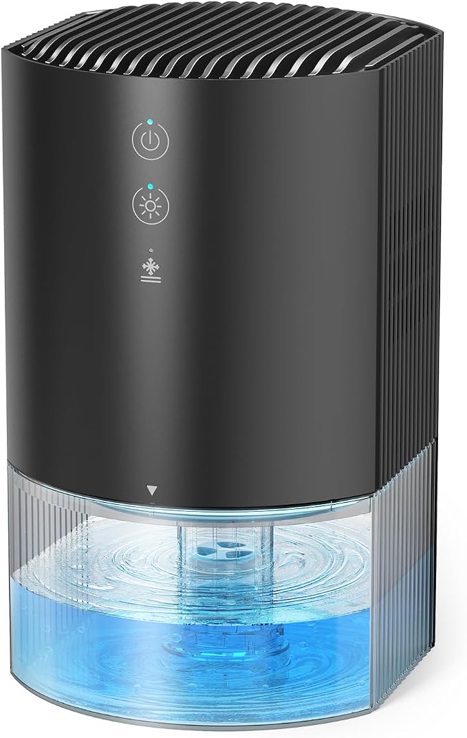 Small Dehumidifiers for Bathroom, Dorm Room, Portable Dehumidifier by avylo