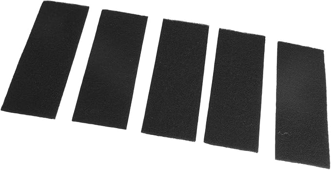 Akozon 5pcs Coconut Activated Carbon Ceiling Fan Blades Filters - Image 5