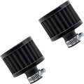2Pcs 12mm Air Filter Mini Universal Vent Crankcase Cold Air Intake Breathe by Eoppen