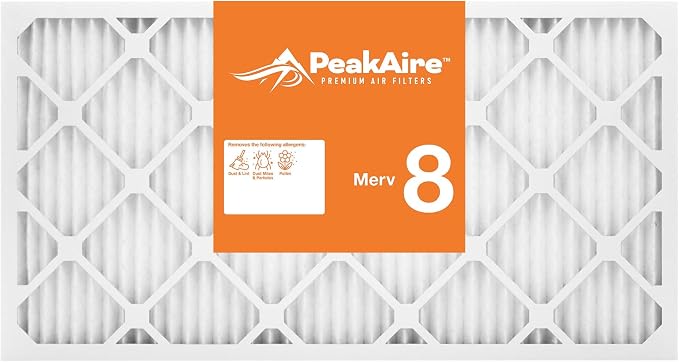 Merv 8 Basic 16" x 30" x 1" Air Filter by PeakaireFIlters