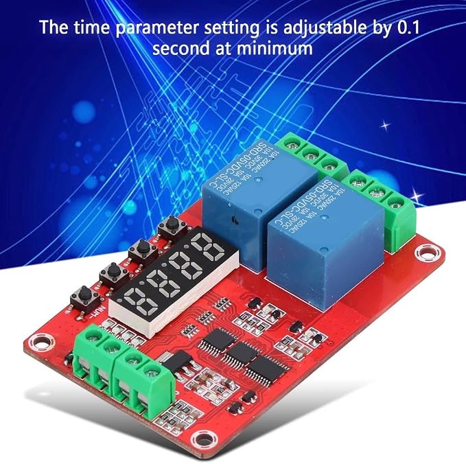 Relay Module 2-Channel 5V/12V/24V - Image 2