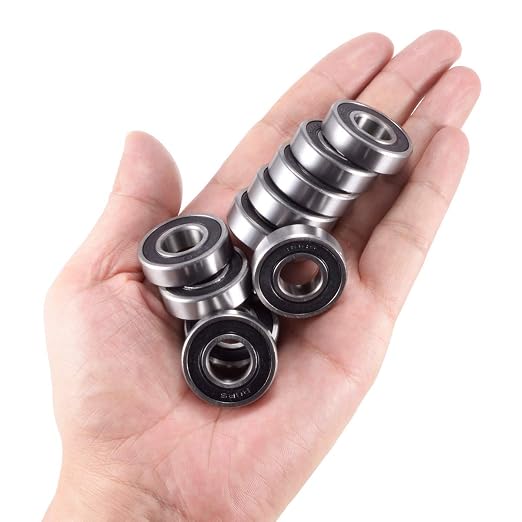 1/2 inch Bearings, 1/2 x1-1/8 x5/16 inch R8-2RS Double Rubber Sealed Roller - Image 9