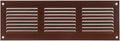12 x 4 Inch Brown Air Register Cover Grille. Wall Register, Ceiling Register by HVACOV