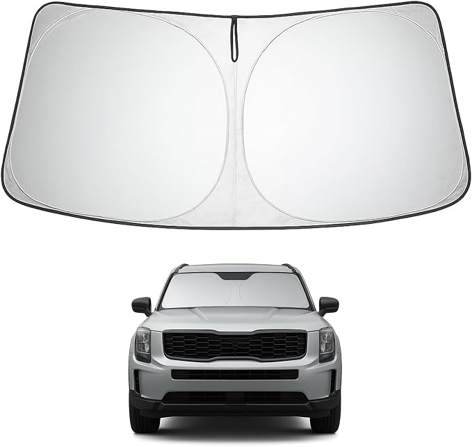 Proadsy 2026 Upgrade Front Windshield Sun Shade Foldable Sunshade Protector by Proadsy
