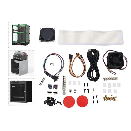 3D Printer Air Filter with LCD Display Activated Carbon Air Purifier Real Time - Image 4