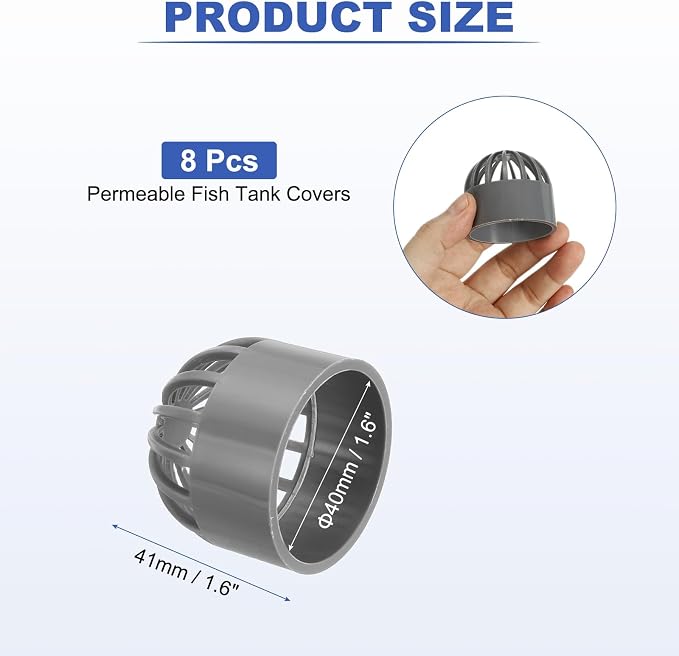 PATIKIL 1.6 Inch Fish Cover Permeable Cap - Image 2