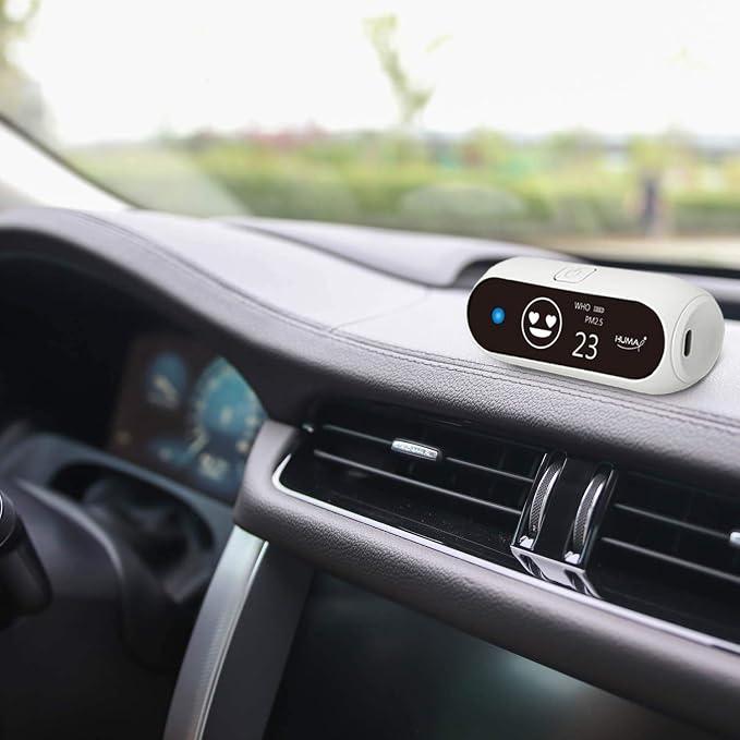 Huma-i, Advanced Portable Air Quality Monitor Indoor Outdoor Which Measures - Image 3