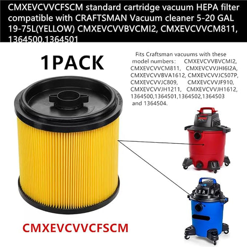 1 PACK Amigriki standard cartridge vacuum HEPA filter CMXEVCVVCFSCM compatible - Image 2
