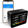 Home Air Quality Monitor, 13-in-1 Indoor Air Detector, Carbon Dioxide HCHO TVOC by VirtueSensor