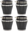 4x 54MM Air POD Filters For Kawasaki KZ KZ750 KZ1000 KZ1100 GPZ750 ZX900 Suzuki by JIK