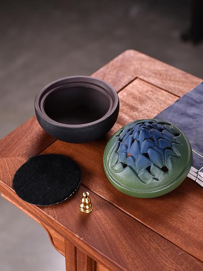 Incense Holder Incense Sticks Ceramic Incense Burner Indoor Incense Agarwood - Image 5