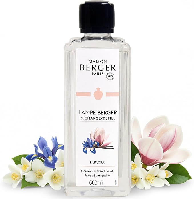 MAISON BERGER Lampe Berger Refill, 500 ml, Liliflora | Catalytic Lamp Fragrance by MAISONBERGER