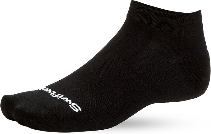 Swiftwick ASPIRE ONE Running & Cycling Socks, Breathable, Compression Fit by Swiftwick
