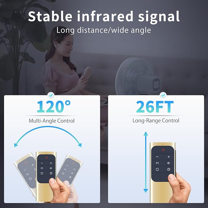 Replacement Remote Control for Dreo General Serial Tower Fan & Space Heater - Image 4