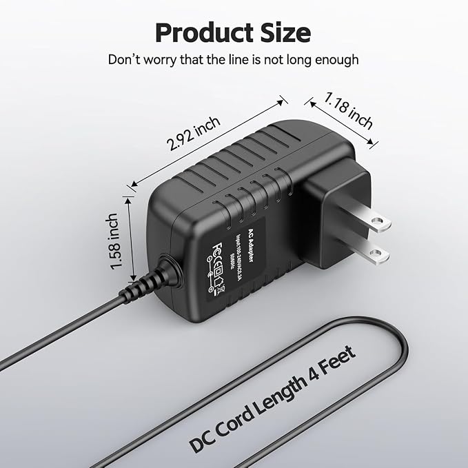 AC DC Adapter Charger Compatible - Image 3