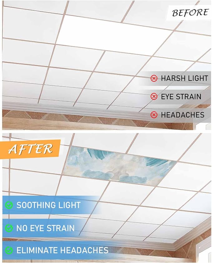 4 Pack Fluorescent Light Covers - Image 3