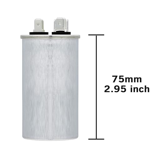 VEXUNGA 25uF 25 MFD 370VAC 440VAC 450VAC 50/60Hz CBB65 C65R Run Start Capacitor - Image 2