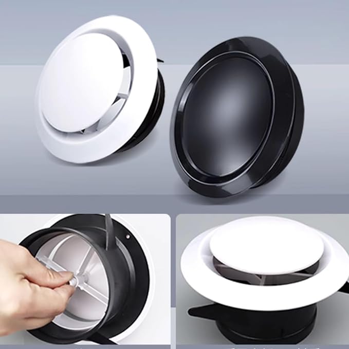High-Efficiency and Energy-Saving ABS Exhaust System, Circular Air Outlet - Image 6