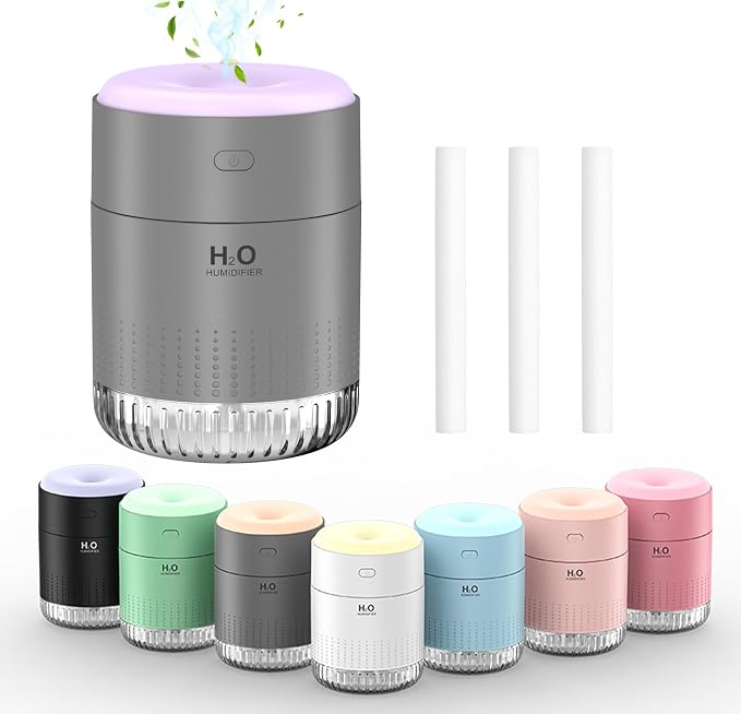 SZO Plant Humidifier Indoor, 500ml Grey by SZOLLC
