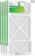 14x30x1 Air Filter 4 Pack, MERV 8 Pleated Dust Defense Air Filters Replacement by TrightFilters
