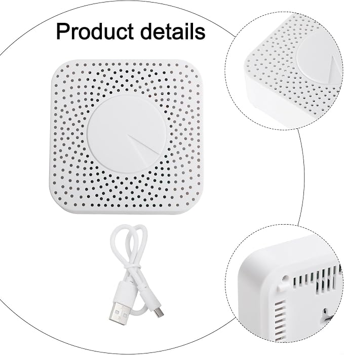 6 in 1 Gas Detector for Tuya System, PM2.5 Temperature Humidity Monitor - Image 5