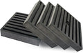 Shock Pads 4" x 4" x 7/9" Thick Rubber Isolation Pads by YEUNAS