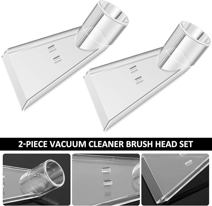 2Pcs Carpet Vac Extractor Attachment Tool, Portable Vacuum Cleaner Brush Head - Image 7