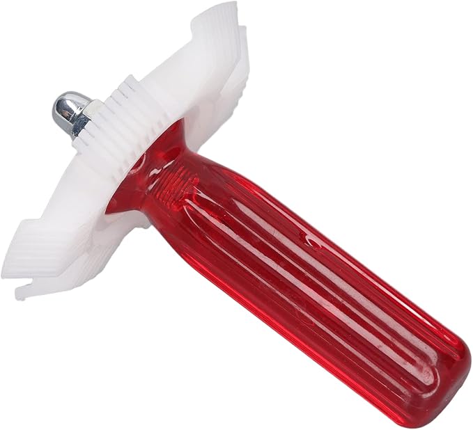 Conditioner Fin Comb Straightener Tool Kit | 2 Pcs Plastic & Stainless Steel - Image 3