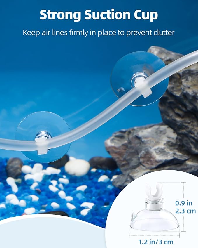 Pawfly Aquarium Tubing, 50 Feet Fish Tank Airline Tubing, Aquarium Air Pump - Image 3