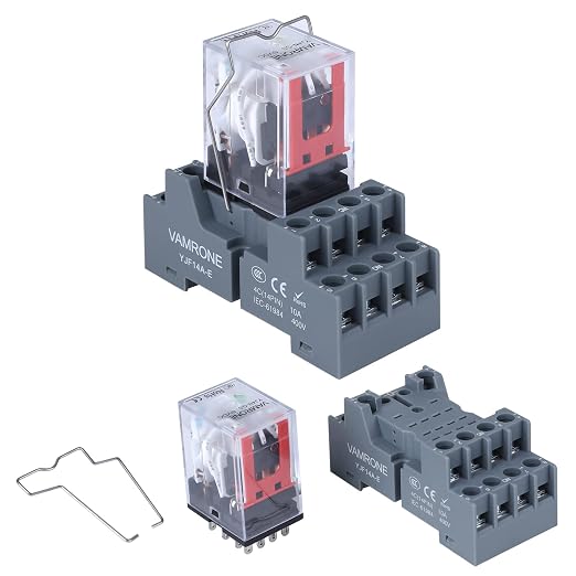 Electromagnetic Power Relay, 14-Pin 5A 6 DC Relay Coil - Image 2
