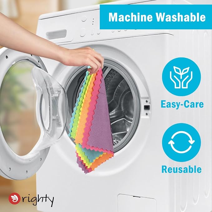 Orighty Microfiber Cleaning Cloth, 10 Pack Highly Absorbent Cleaning Rags - Image 7