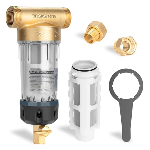 40 Micron Spin Down Sediment Filters by BriskSpring