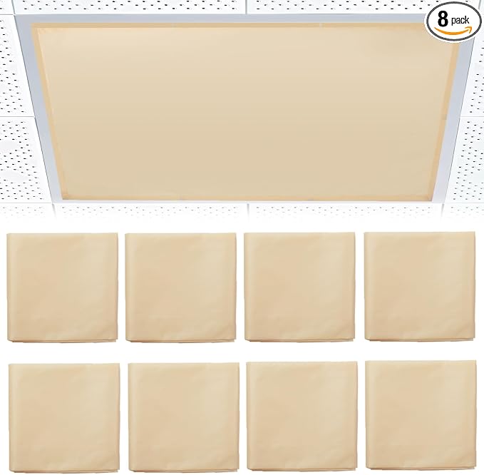 Torixqi 8 Pcs Fluorescent Light Covers by Torixqi