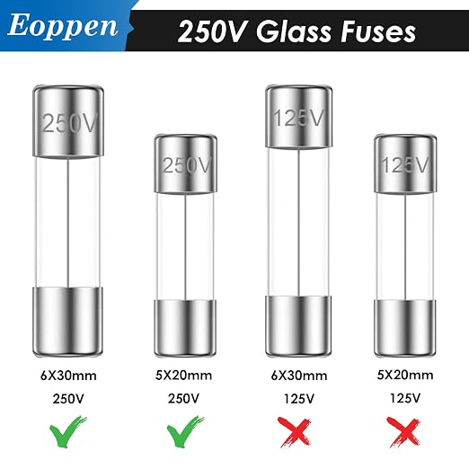 200Pcs Fast Blow Glass Fuses Assortment Kit 15 Values 5x20mm 250V 1A 5A 10A 15A - Image 3