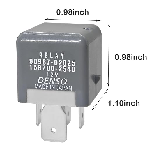 Relay 90987-02025 - 12V 80A 4 Pins Automotive Power Relay - Compatible - Image 2