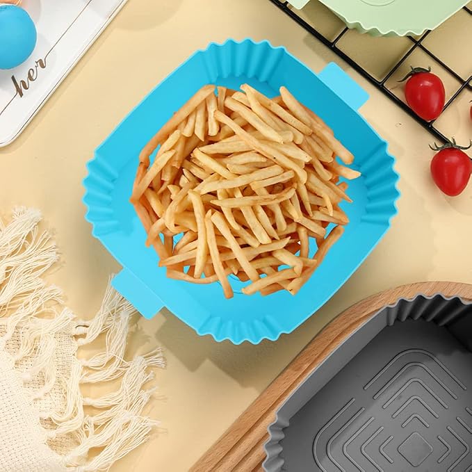 2 Pack Air Fryer Silicone Liners - Image 6