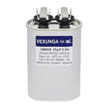 VEXUNGA 15uF 370/440VAC 50/60Hz CBB65 CBB65A Oval Run Start Capacitor 15 MFD by VEXUNGA