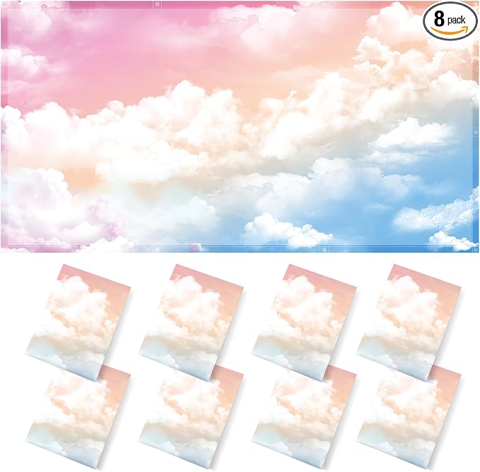 ANGSYLTH 8 Pcs Fluorescent Light Covers by ANGSYLTH
