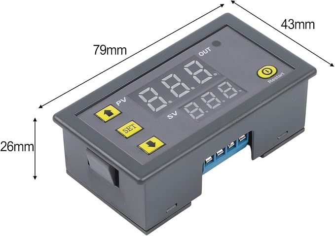 Digital Cycle Timer Relay Module 220V - Image 3