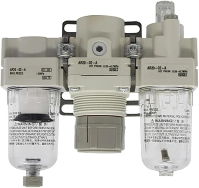 Air Combination Air Filter + Regulator + Lubricator AC-A Series AC20 AC30 by Unknown