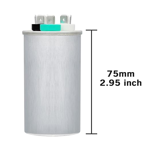 VEXUNGA 20/5 uF 20+5 MFD 370V or 440V Dual Run Start Round A/C Capacitor 20 5 - Image 2